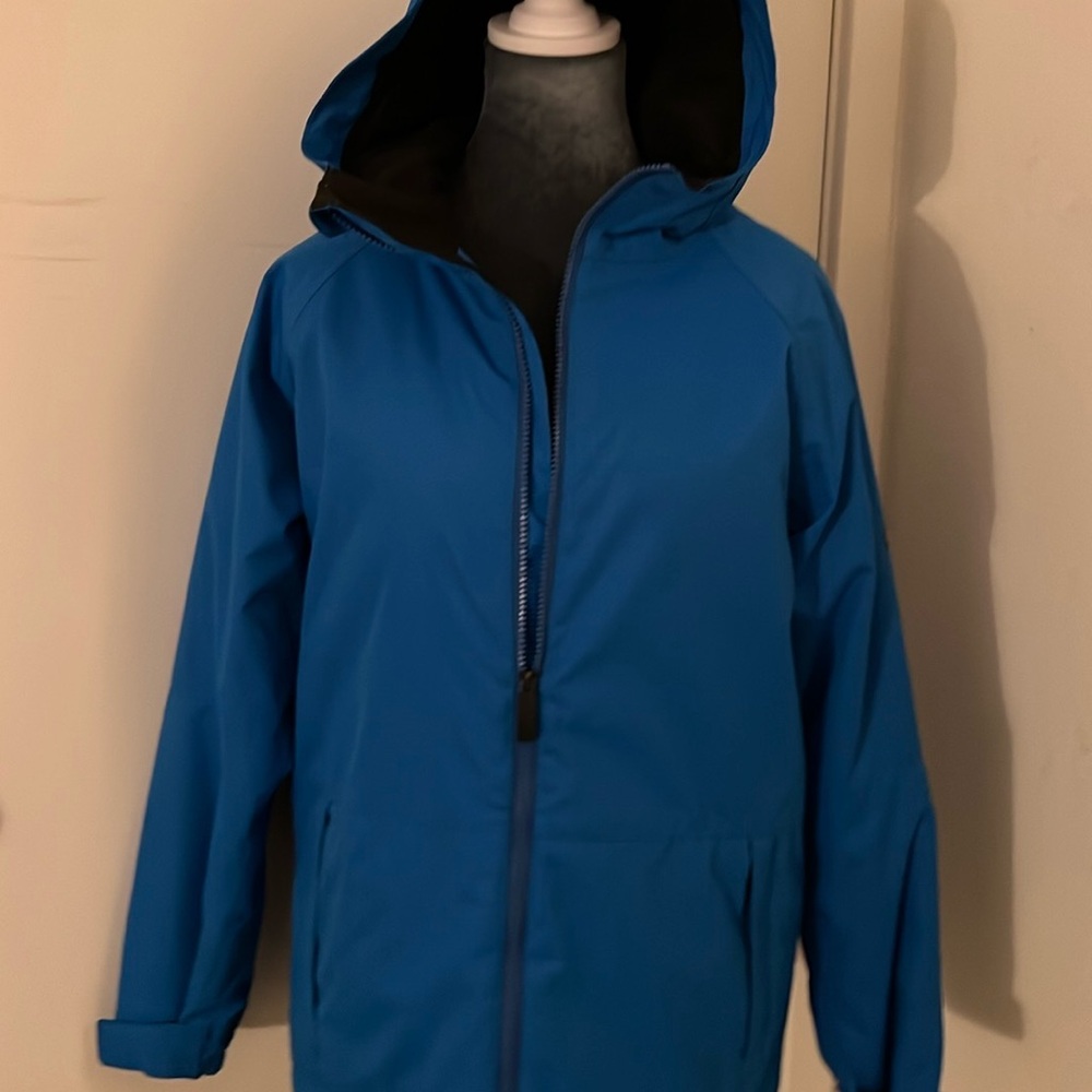 Kids 686 Blue Hooded Snow Jacket, XL